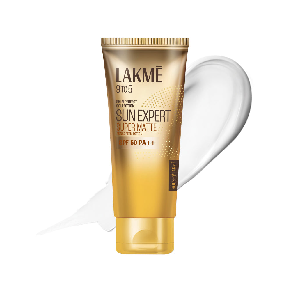 Lakmē Matte Sunscreen SPF 50 PA+++, Niacinamide|UVA/B Protection|For Normal To Oily Skin 100ml