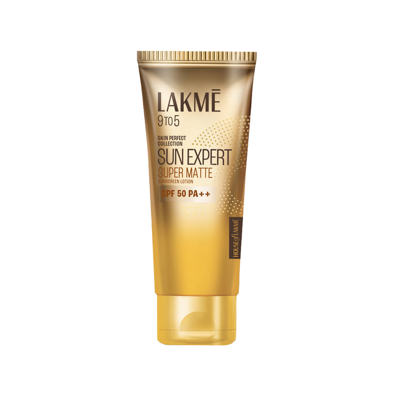 Lakmē Matte Sunscreen SPF 50 PA+++, Niacinamide|UVA/B Protection|For Normal To Oily Skin 100ml