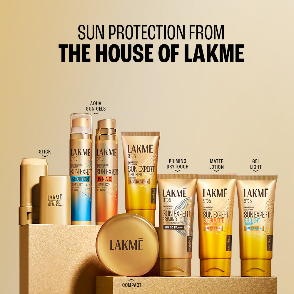 Lakmē Matte Sunscreen SPF 50 PA+++, Niacinamide|UVA/B Protection|For Normal To Oily Skin 100ml