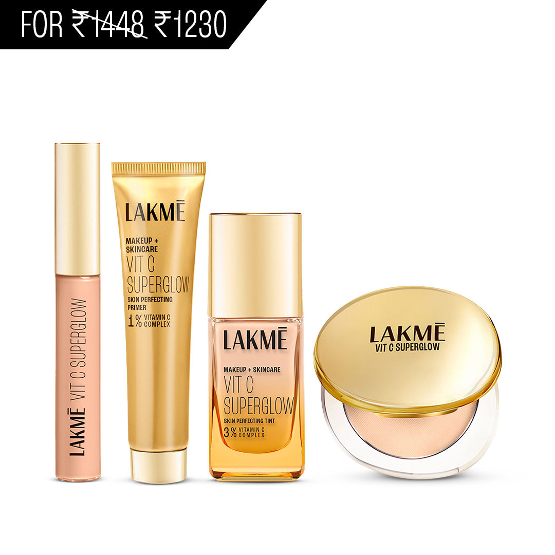 Lakmē VitC Superglow Skin Perfecting Collection (Set of 4)