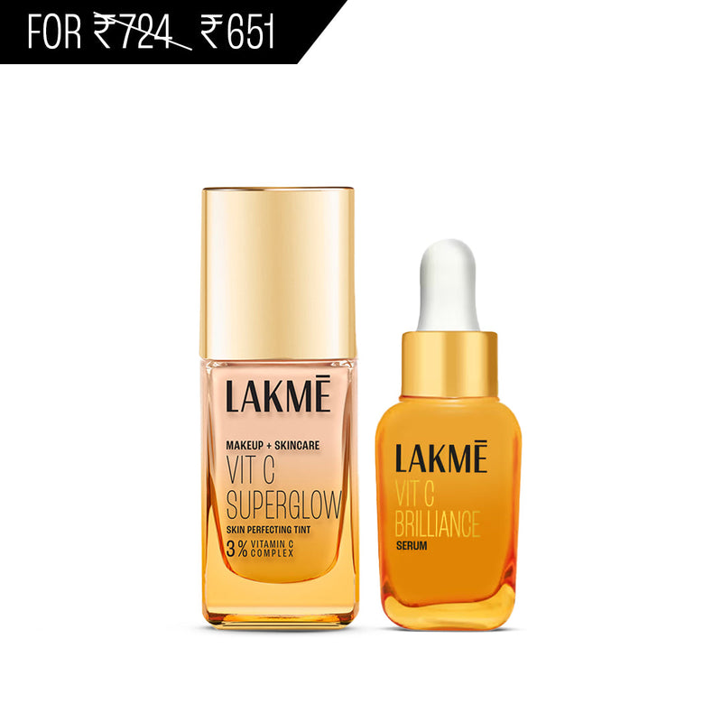 Lakmē VitC Superglow Tint + Serum combo