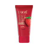 Lakmē Blush & Glow Hydrating Strawberry Facewash, with Vitamin C Serum, 100gm