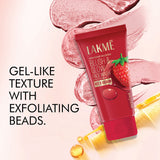 Lakmē Blush & Glow Hydrating Strawberry Facewash, with Vitamin C Serum, 100gm