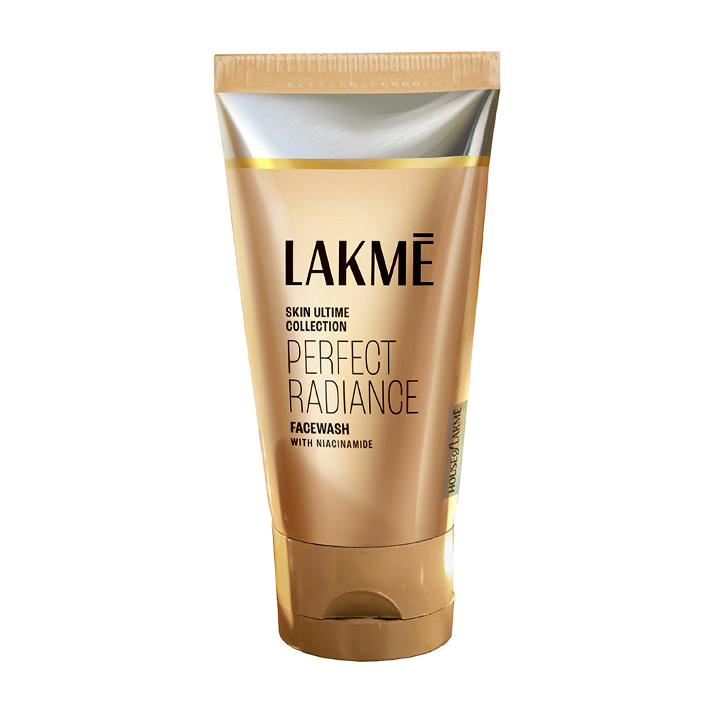 Lakmē Perfect Radiance Brightening Facewash with Niacinamide for Glowing Skin, 50gm