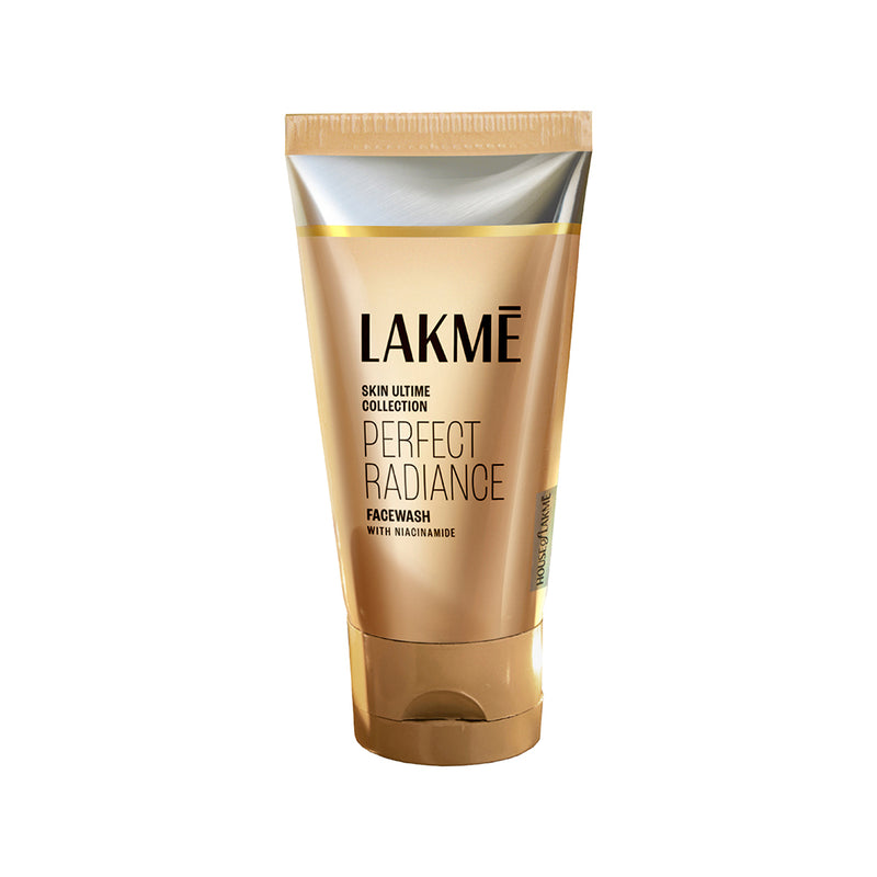 Lakmē Perfect Radiance Brightening Facewash with Niacinamide for Glowing Skin, 50gm