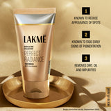 Lakmē Perfect Radiance Brightening Facewash with Niacinamide for Glowing Skin, 50gm