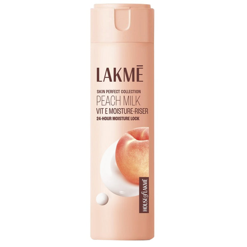 Lakmē Peach Ceramide Moisturizer with Hyaluronic,For Dry Skin, Normal Skin & Sensitive Skin 60ml