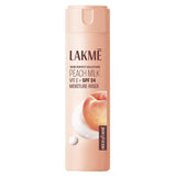 Lakmē Peach Ceramide Moisturizer with SPF 24| For Dry Skin, Normal Skin & Sensitive Skin 120ml