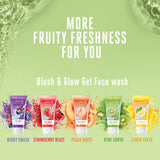 Lakmē Blush & Glow Kiwi Freshness Gel Face Wash with Kiwi Extracts, 50 g