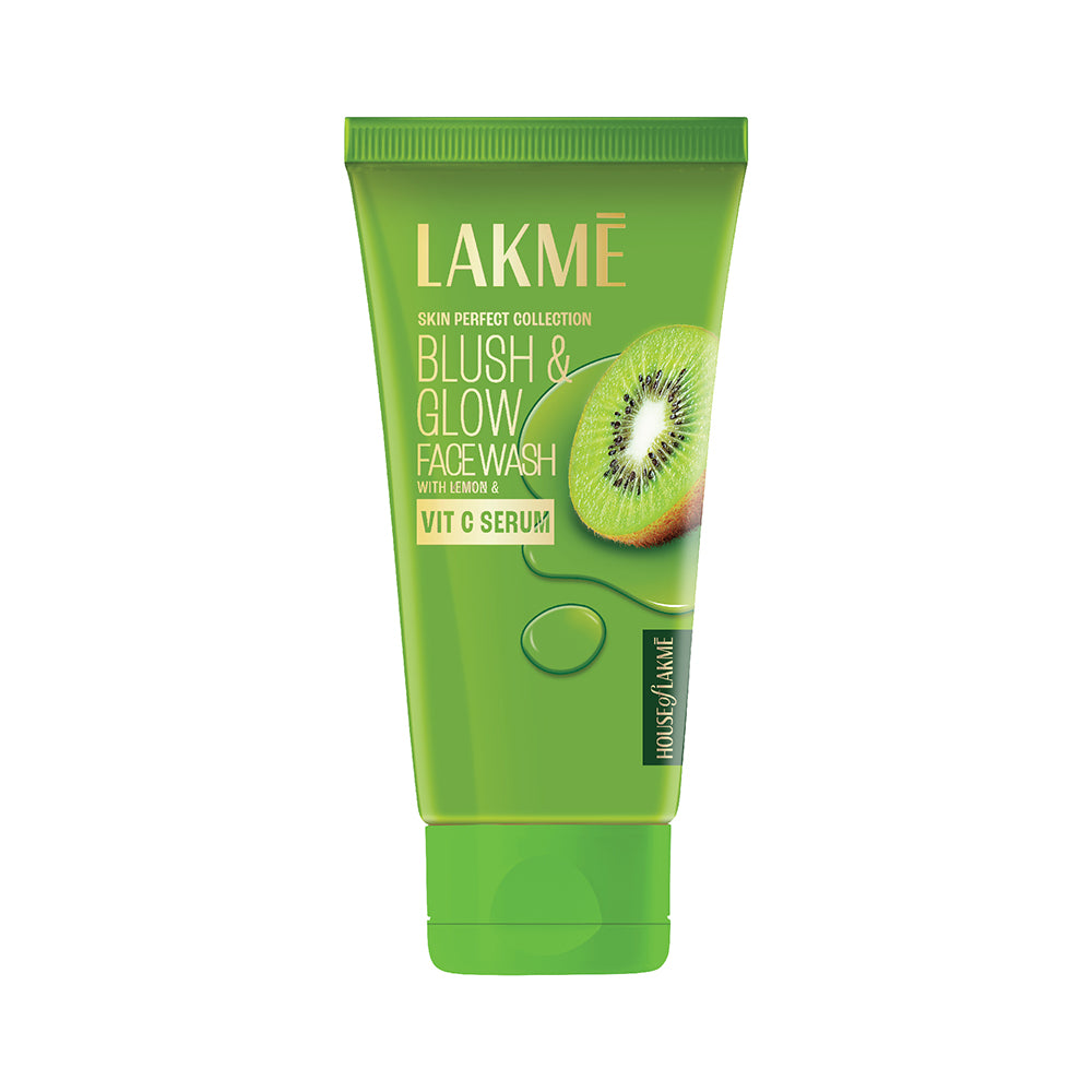 Lakmē Blush & Glow Kiwi Freshness Gel Face Wash with Kiwi Extracts, 100 g