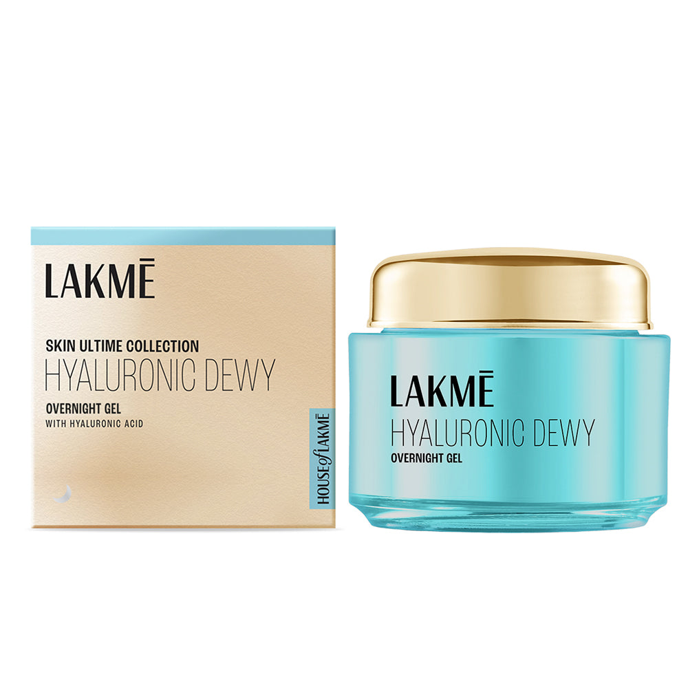 Lakmē Hyaluronic Dewy Overnight Gel with Hyaluronic Acid 50G