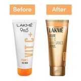 Lakmē Vitamin C Brilliance Facewash with Vitamin C Face Wash for brighter skin 100g