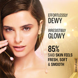 Lakme Dew Drama Facewash with Pro-Ceramides & 6% Vitamin E + B3 + F Complex for Glowing Skin, 100gm