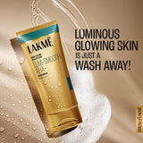 Lakme Lumi-Smooth AHA+ Facewash with 2% Salicylic & Lactic Acid for Glowing Skin, 100gm