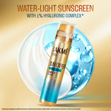 Lakme Sun Expert 1% Hyaluronic Gel Sunscreen SPF 50 PA++++ for UVA/B,No white cast,for hydration 18G