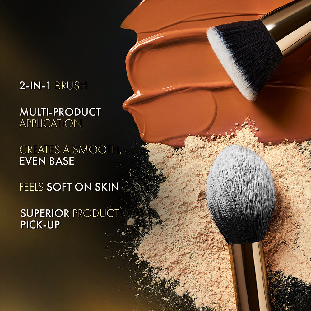 Lakmē Absolute Makeup Master Tools -  Dual Ended Foundation & Powder Brush