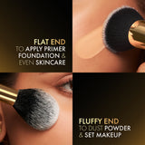 Lakmē Absolute Makeup Master Tools -  Dual Ended Foundation & Powder Brush