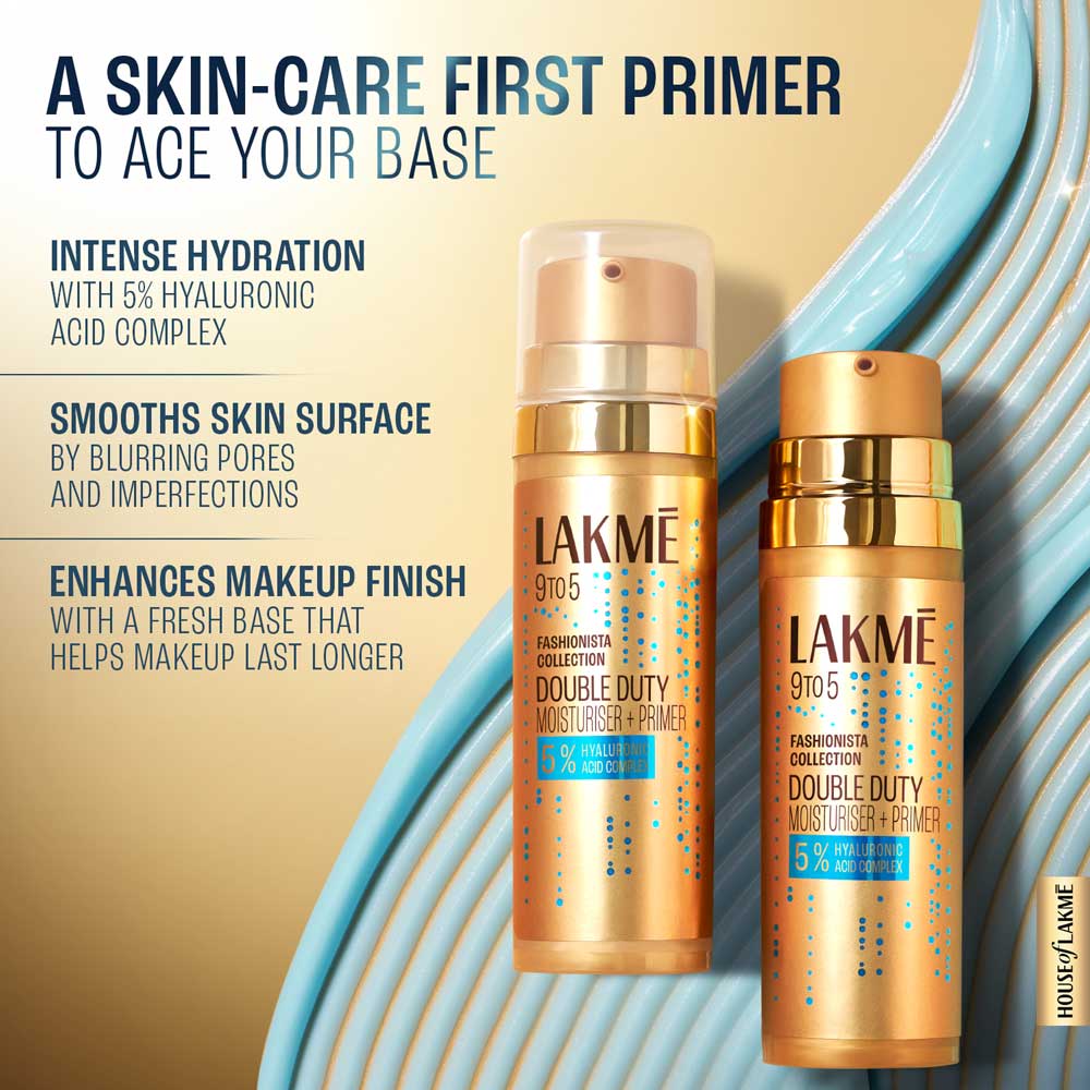 Lakmē 9to5 Double Duty Moisturizer + Primer 30g