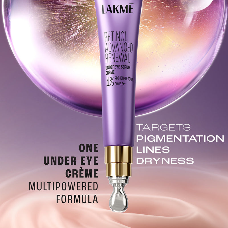 Lakmē Retinol Advanced Renewal Under Eye Serum Crème