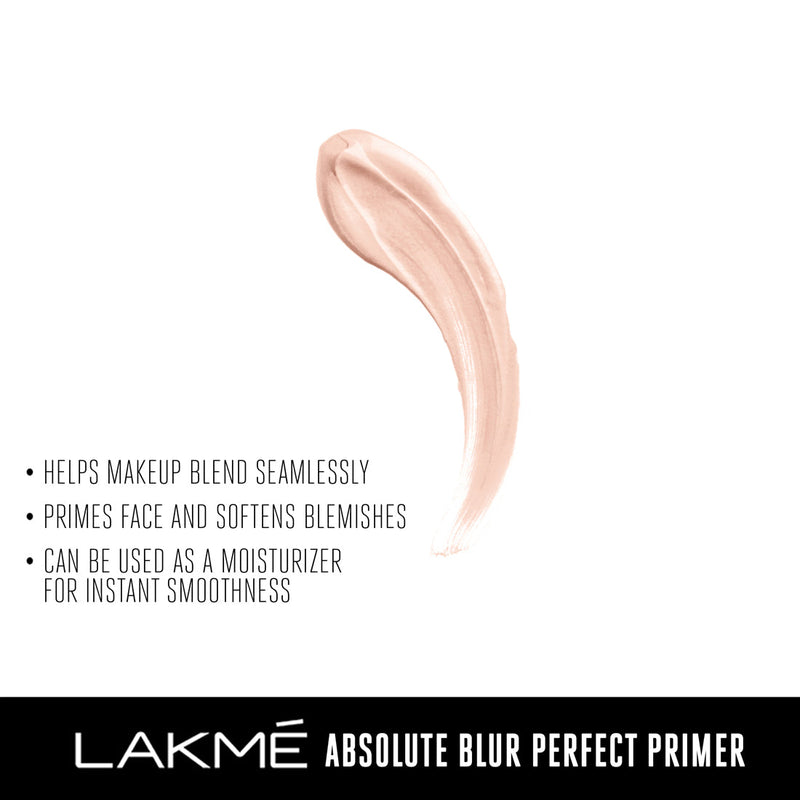 Lakmē Absolute Blur Perfect Makeup Primer, 10gm