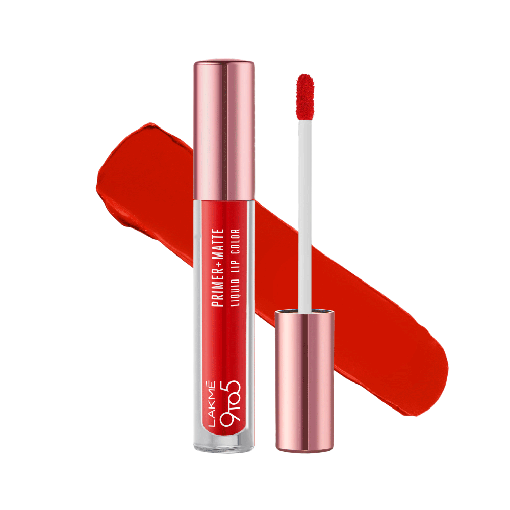 Lakme Absolute Sculpt Studio Hi-Definition Matte Lipstick – Red Rush_Red  lipstick shades for Indian skin tones